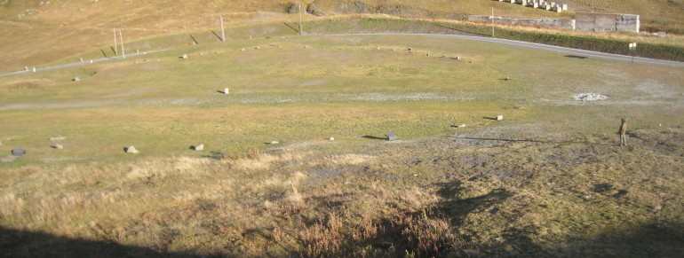 Le cercle de pierres du Petit Saint Bernard