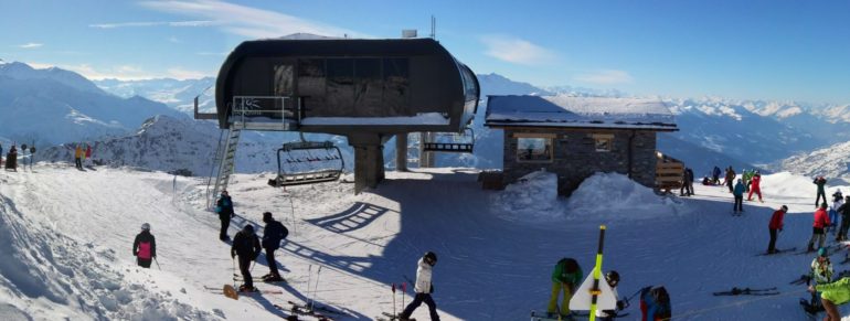 Le nouveau télésiège de Mont Valaisan