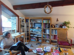 Salon chaleureux - Ecombelles