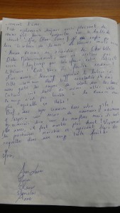 Livre d'or 2 - Février 2017 - Une hermine !
