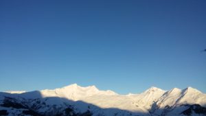 Ecombelles - Lever de soleil sur le Beaufortain