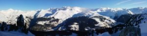 Ecombelles - Panorama sur La Rosière et le Mont Blanc