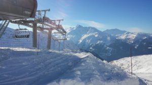 Arrivée au Mont Valaisan